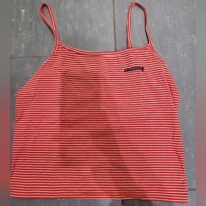 Red tank top